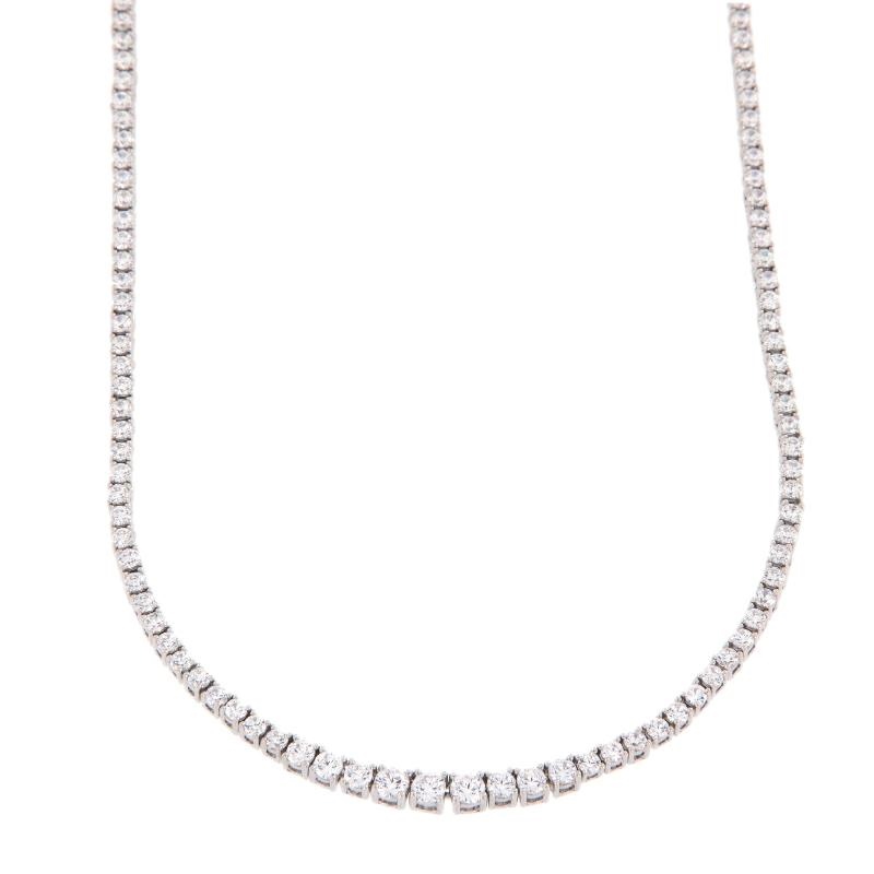 COLLIER ARGENTO ZIRCONE TENNIS
