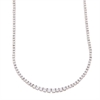 COLLIER ARGENTO ZIRCONE TENNIS
