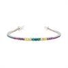 BRACCIALE ARGENTO ZIRCONE TENNIS