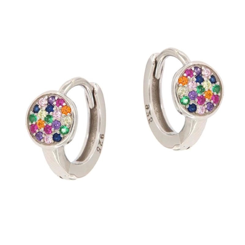 ORECCHINO ARGENTO ZIRCONE 3PZ