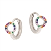 ORECCHINO ARGENTO ZIRCONE 3PZ