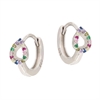 ORECCHINO ARGENTO ZIRCONE 3PZ