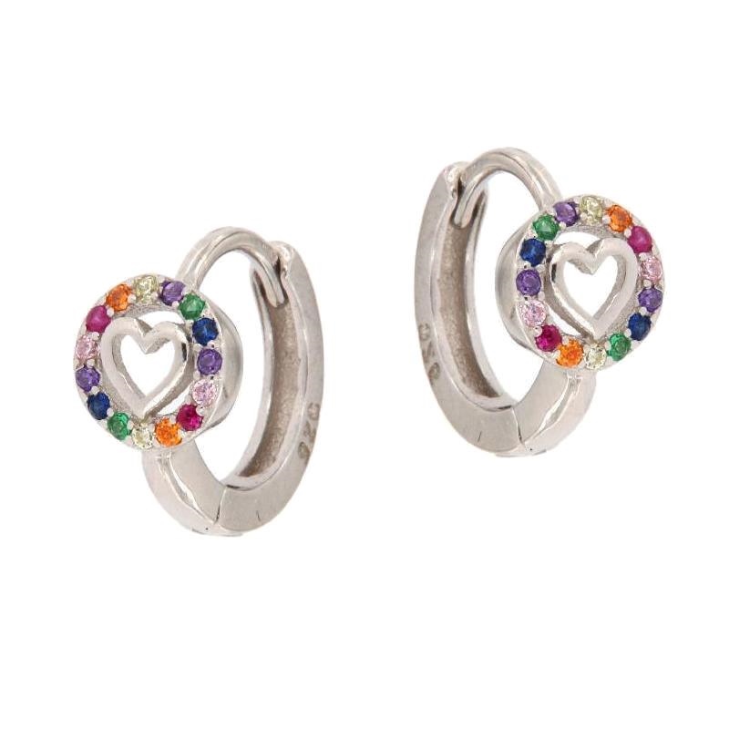 ORECCHINO ARGENTO ZIRCONE 3PZ
