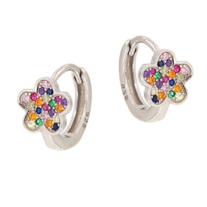 ORECCHINO ARGENTO ZIRCONE 3PZ