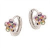 ORECCHINO ARGENTO ZIRCONE 3PZ