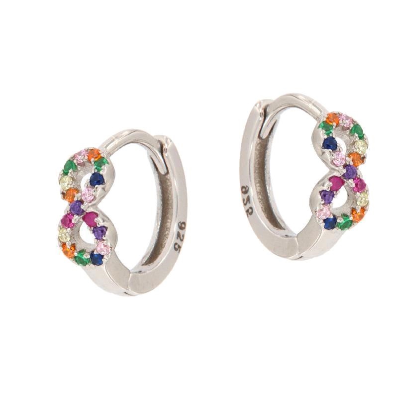 ORECCHINO ARGENTO ZIRCONE 3PZ