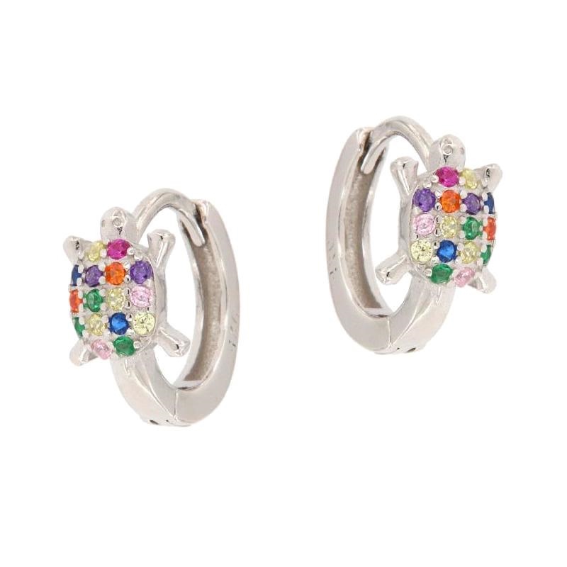 ORECCHINO ARGENTO ZIRCONE 3PZ