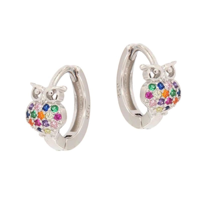 ORECCHINO ARGENTO ZIRCONE 3PZ