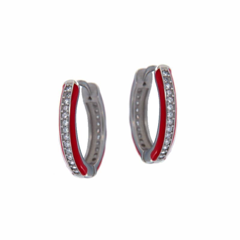 ORECCHINO ARGENTO ZIRCONE