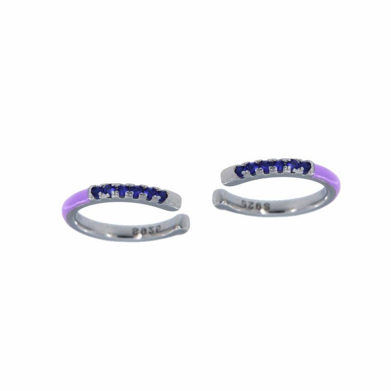 EAR CUFF ARGENTO ZIRCONE