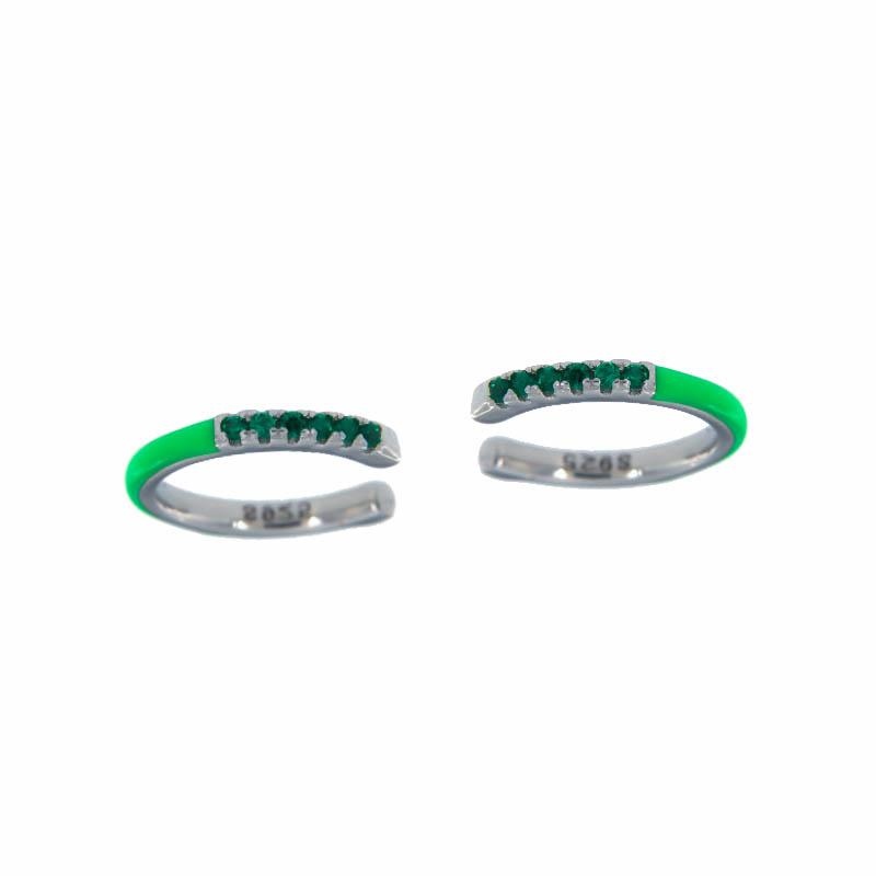 EAR CUFF ARGENTO ZIRCONE