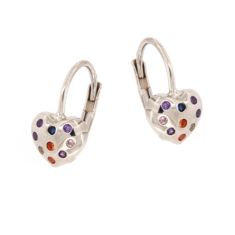 ORECCHINO ARGENTO ZIRCONE 3PZ