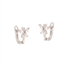 ORECCHINO ARGENTO ZIRCONE 3PZ