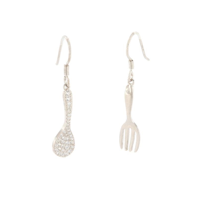 ORECCHINO ARGENTO ZIRCONE 3PZ