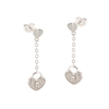 ORECCHINO ARGENTO ZIRCONE 3PZ