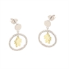 ORECCHINO ARGENTO ZIRCONE