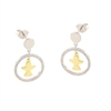 ORECCHINO ARGENTO ZIRCONE