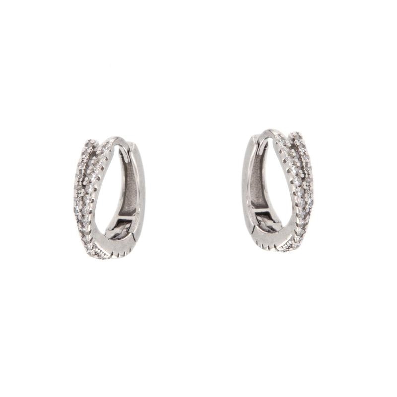 ORECCHINO ARGENTO ZIRCONE