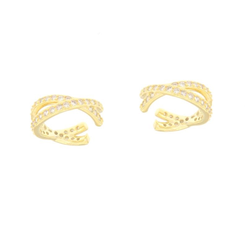 EAR CUFF ARGENTO ZIRCONE