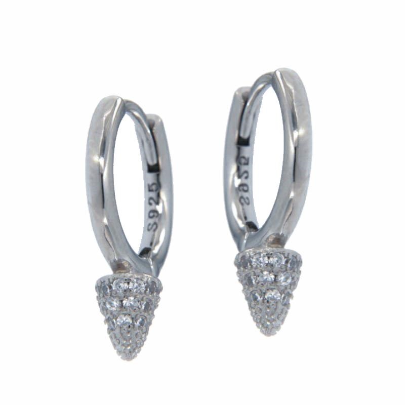 ORECCHINO ARGENTO ZIRCONE
