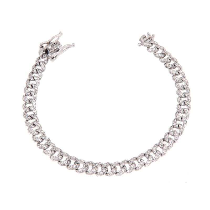 BRACCIALE ARGENTO ZIRCONE