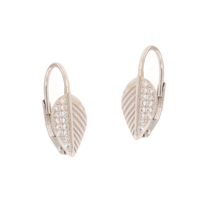 ORECCHINO ARGENTO ZIRCONE 3PZ