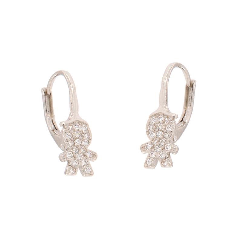 ORECCHINO ARGENTO ZIRCONE 3PZ