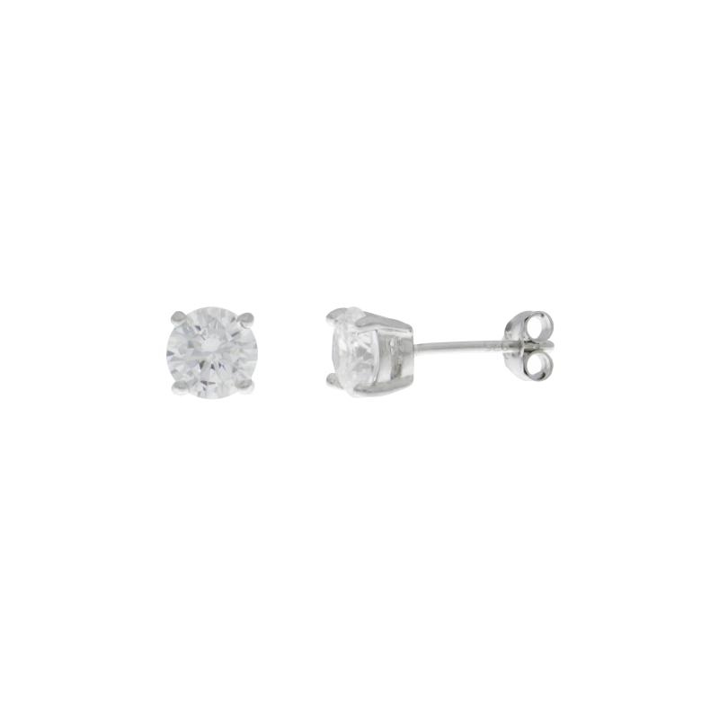 ORECCHINO ARGENTO ZIRCONE 3PZ
