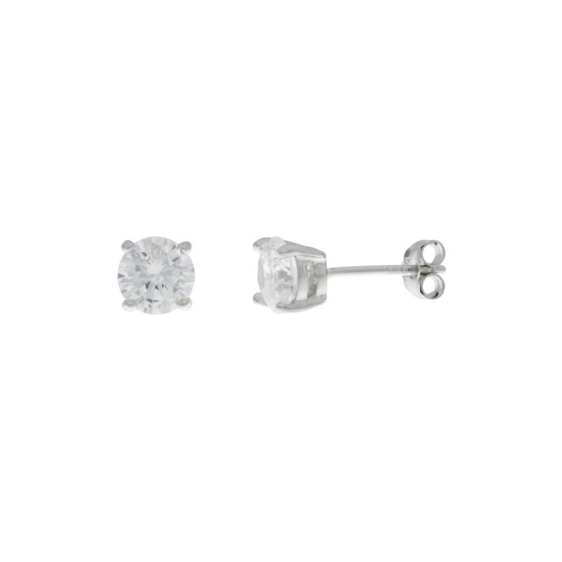 ORECCHINO ARGENTO ZIRCONE 3PZ