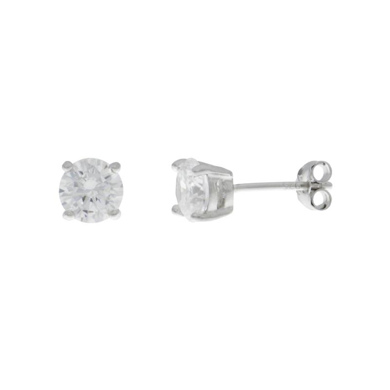 ORECCHINO ARGENTO ZIRCONE 3PZ