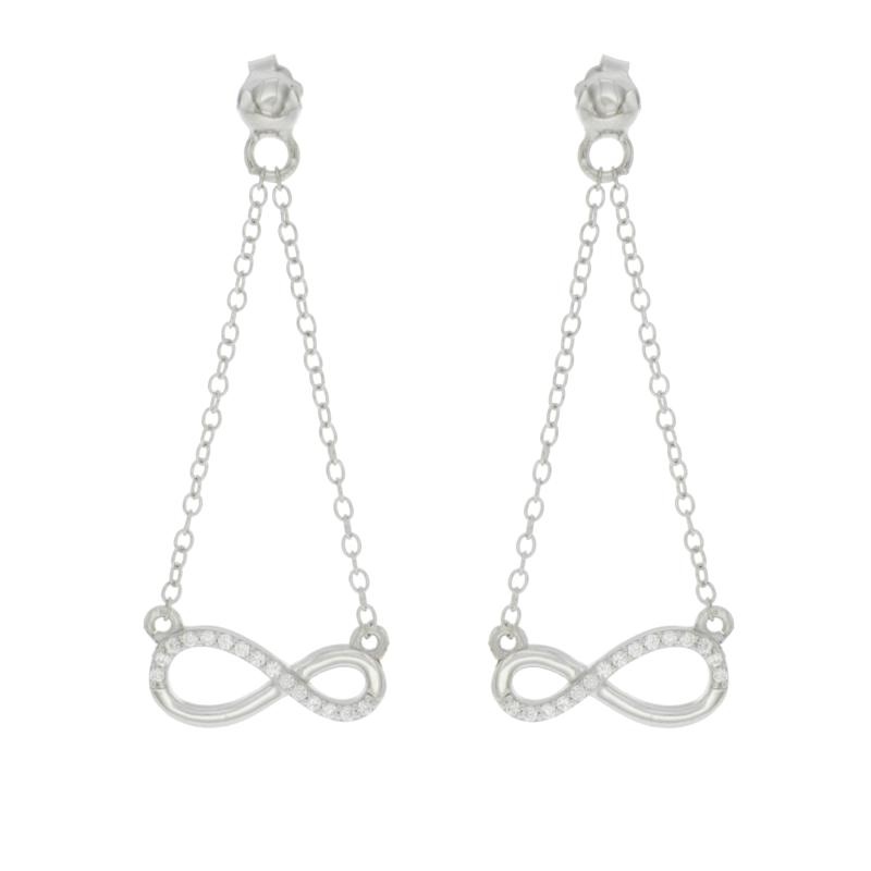 ORECCHINO ARGENTO ZIRCONE