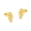 ORECCHINO ARGENTO ZIRCONE 3PZ