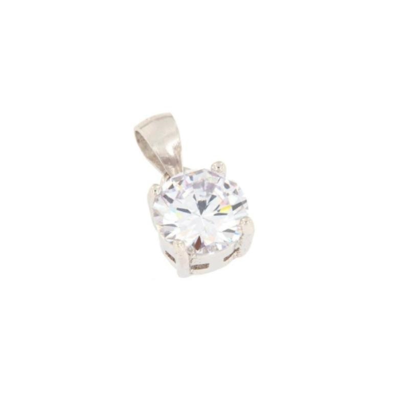 CIONDOLO ARGENTO ZIRCONE 3PZ