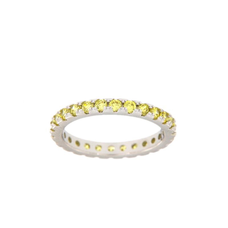 ANELLO ARGENTO ZIRCONE