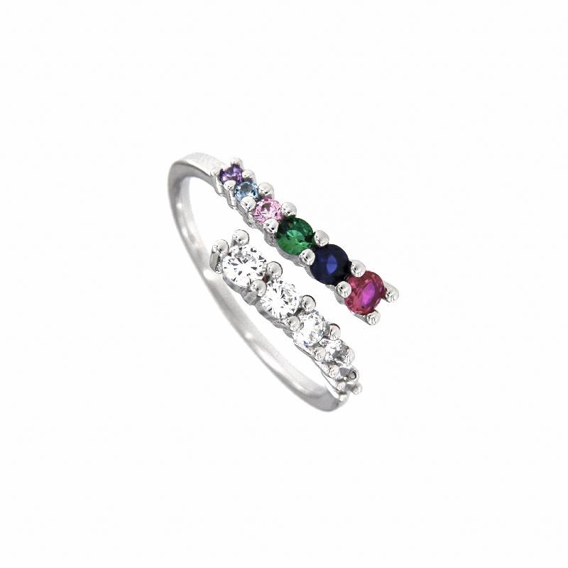 ANELLO ARGENTO ZIRCONE (R)