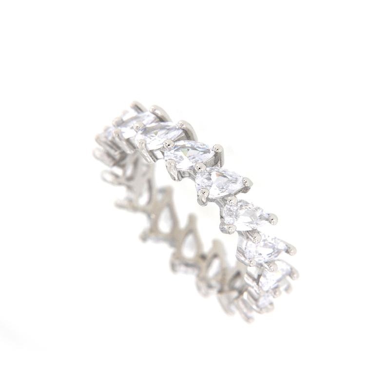 ANELLO ARGENTO ZIRCONE