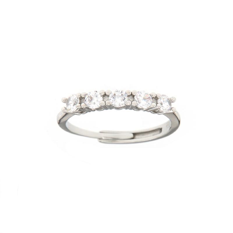 ANELLO ARGENTO ZIRCONE (R)