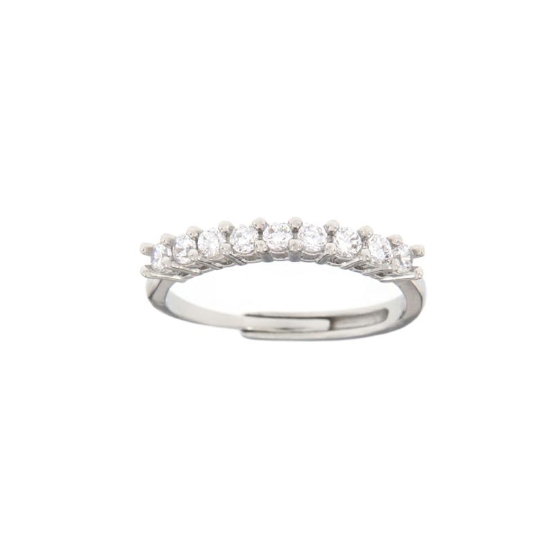 ANELLO ARGENTO ZIRCONE (F) (R)