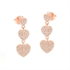 ORECCHINO ARGENTO ZIRCONE 3PZ