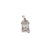 CIONDOLO ARGENTO ZIRCONE