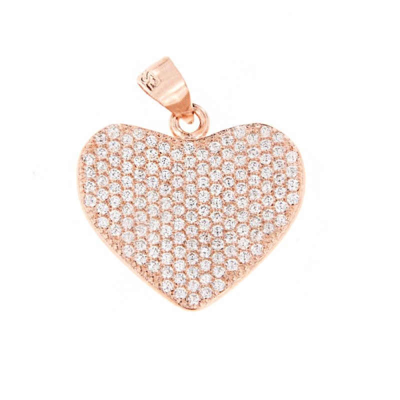 CIONDOLO ARGENTO ZIRCONE