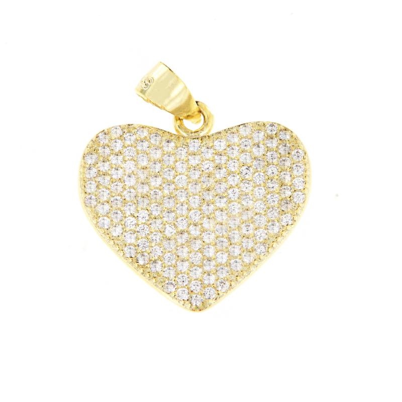 CIONDOLO ARGENTO ZIRCONE