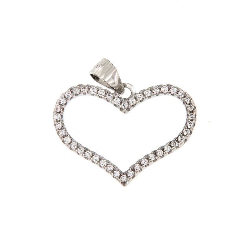 CIONDOLO ARGENTO ZIRCONE