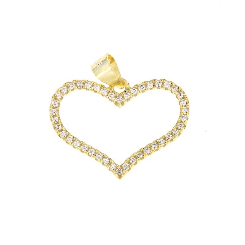 CIONDOLO ARGENTO ZIRCONE