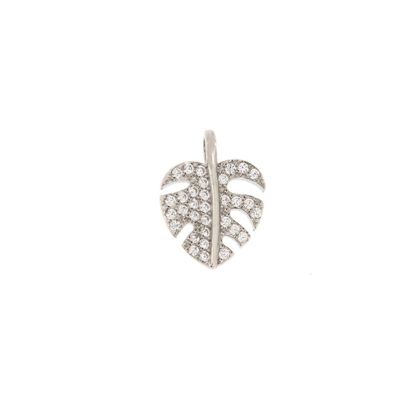 CIONDOLO ARGENTO ZIRCONE