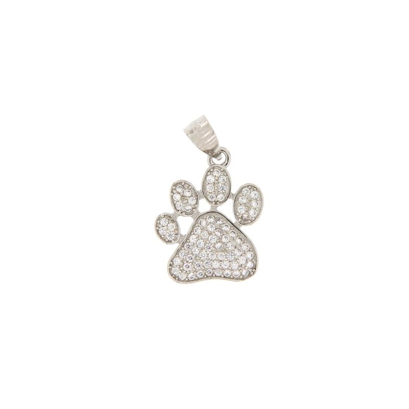 CIONDOLO ARGENTO ZIRCONE