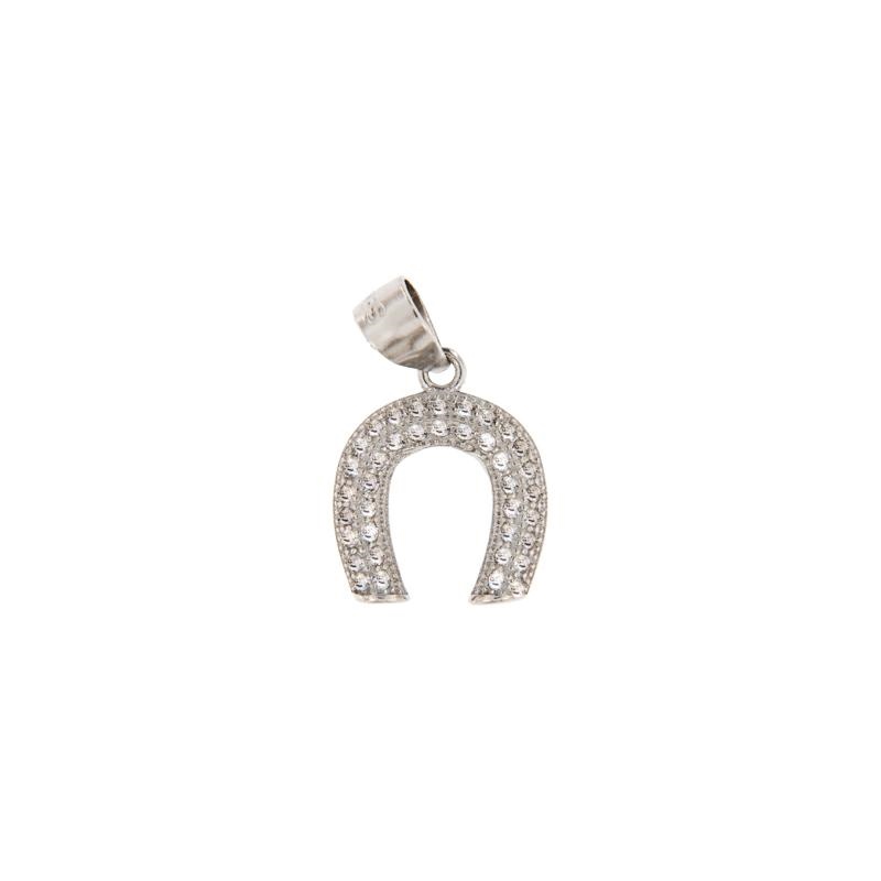 CIONDOLO ARGENTO ZIRCONE