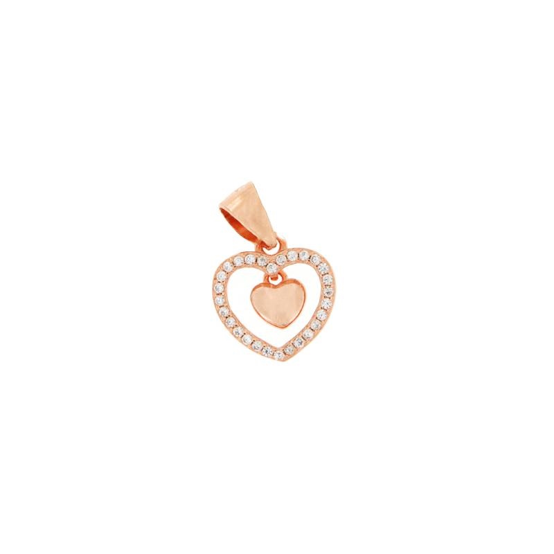 CIONDOLO ARGENTO ZIRCONE