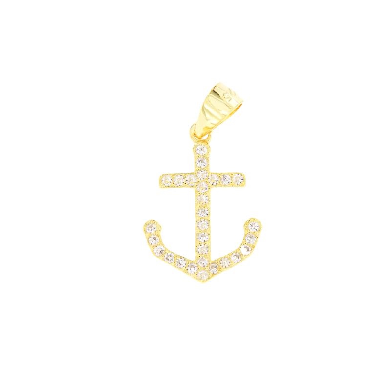 CIONDOLO ARGENTO ZIRCONE