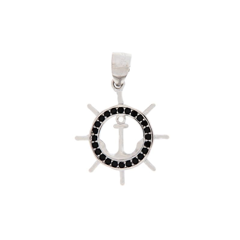 CIONDOLO ARGENTO ZIRCONE